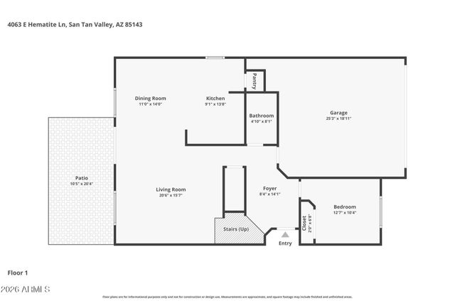 4063 E HEMATITE Lane, San Tan Valley, AZ 85143