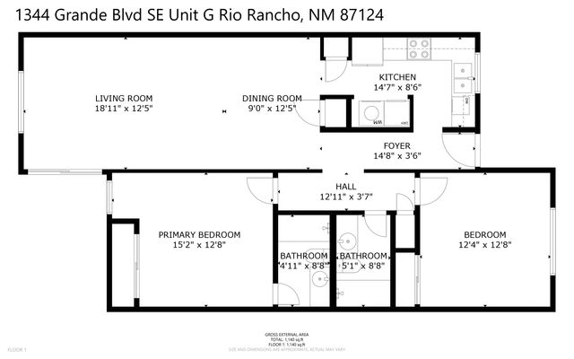 1344 Grande Boulevard SE APT G, Rio Rancho, NM 87124
