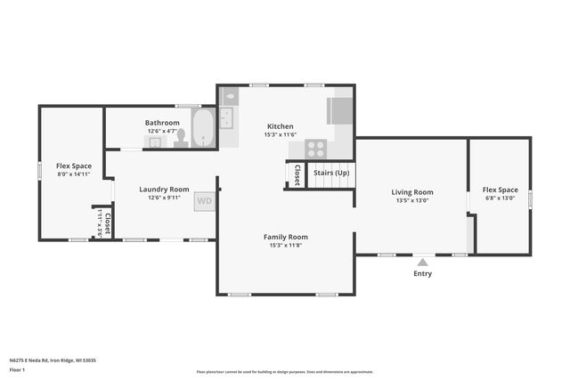 N6275 E Neda ROAD, Iron Ridge, WI 53035