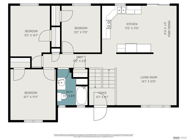 10612 Nicholas Street, Omaha, NE 68114