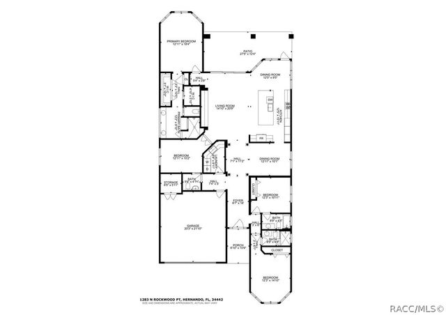 1283 N Rockwood Point, Hernando, FL 34442