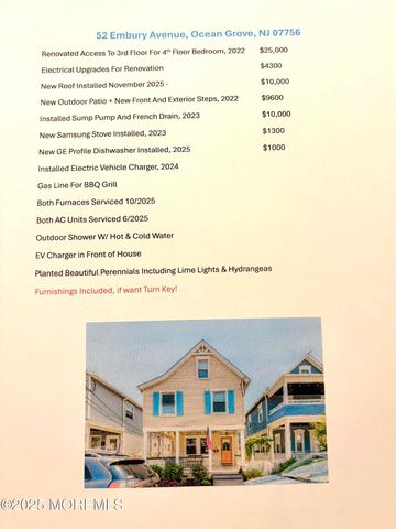 52 Embury Avenue, Ocean Grove, NJ 07756