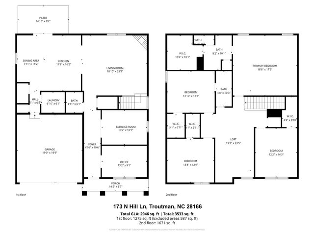 173 N Hill Lane, Troutman, NC 28166