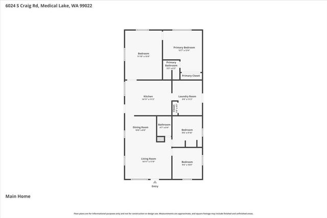 6024 S Craig Rd, Medical Lake, WA 99022