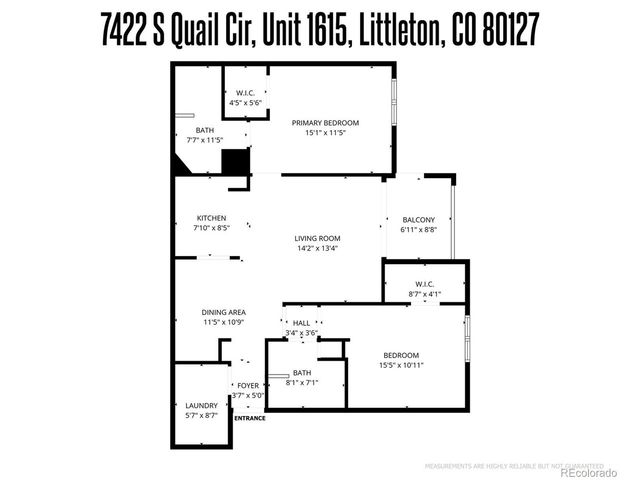 7422 S Quail Cir 1615, Littleton, CO 80127