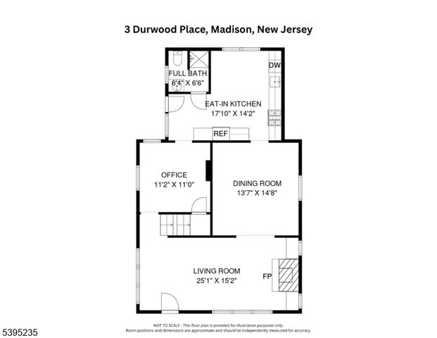 3 Durwood Pl, Madison Boro, NJ 07940