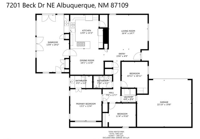 7201 Beck Drive NE, Albuquerque, NM 87109