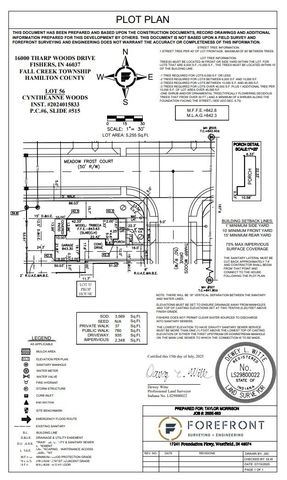 16000 Tharp Woods Drive, Fishers, IN 46037