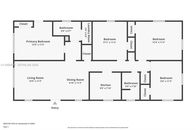 26672 SW 137th Court, Miami, FL 33032