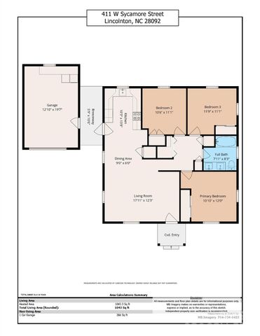 411 W Sycamore Street, Lincolnton, NC 28092