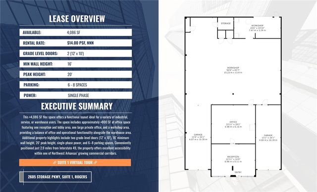 2605 Storage Parkway 1, Rogers, AR 72756