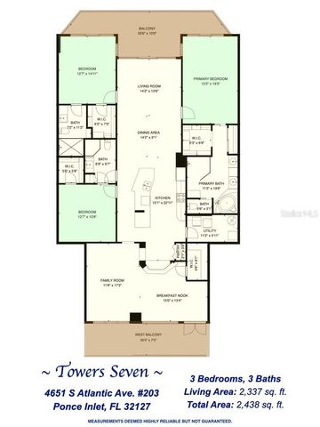 4651 S ATLANTIC AVENUE 203, Port Orange, FL 32127