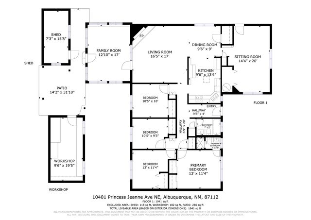 10401 Princess Jeanne Avenue NE, Albuquerque, NM 87112