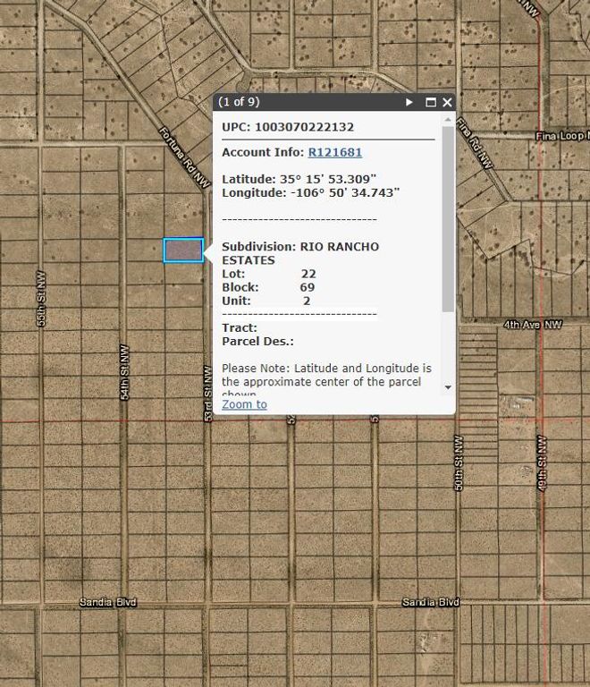 0 53rd Street NW, Rio Rancho, NM 87124