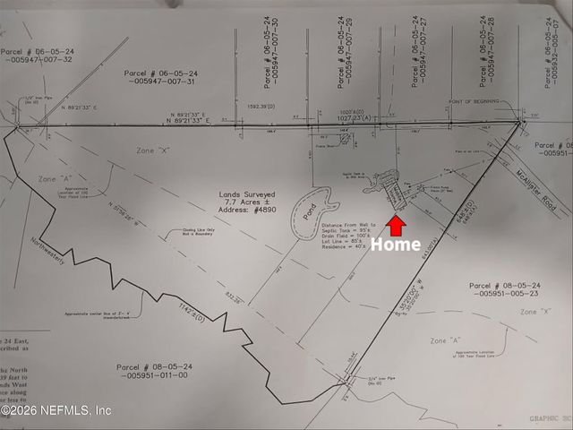 4890 MCALLISTER Road, Middleburg, FL 32068