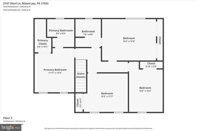 2147 SHERI LN, Mount Joy, PA 17552