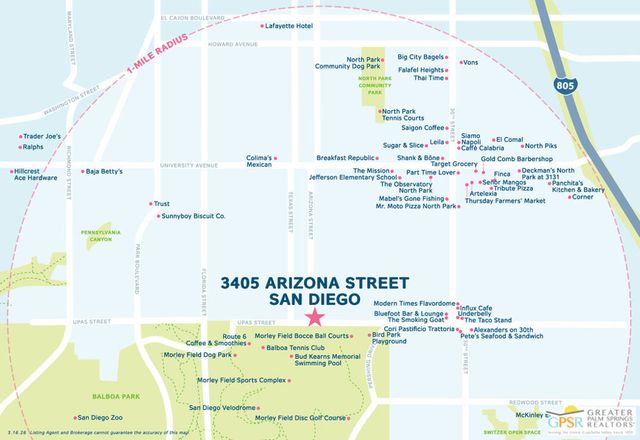 3405 Arizona Street, San Diego, CA 92104