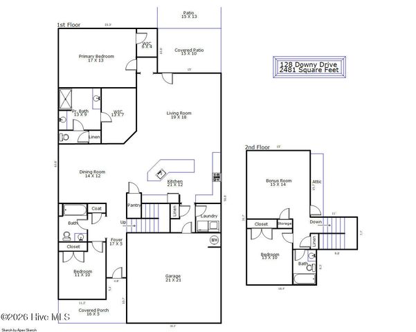 128 Downy Drive, Hampstead, NC 28443