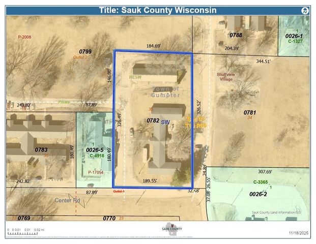 E11062 Center Road, North Freedom, WI 53951