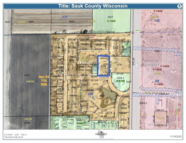 E11062 Center Road, North Freedom, WI 53951