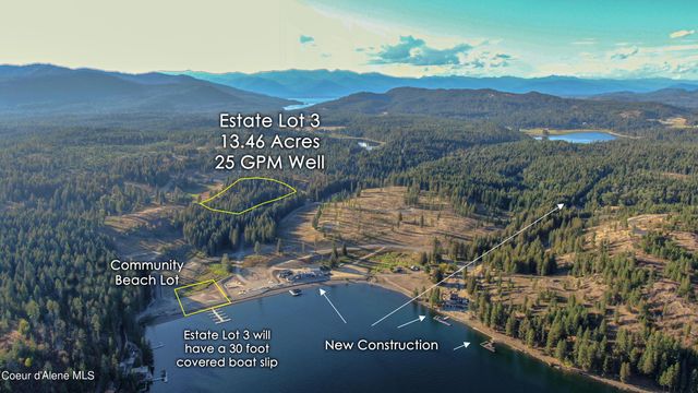 Est Lot 3 Camp Bay Estates, Sagle, ID 83860