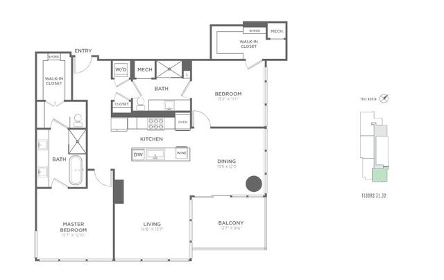 2120 Olive Street 3107, Dallas, TX 75201