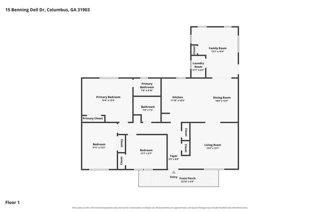 15 Benning Dell Drive, Columbus, GA 31903