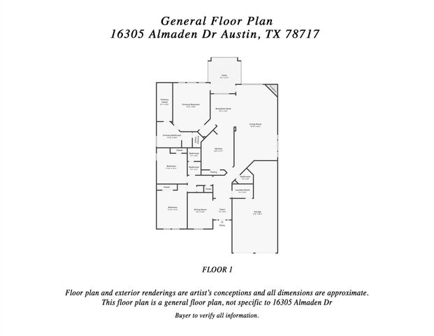 16305 Almaden DR, Austin, TX 78717