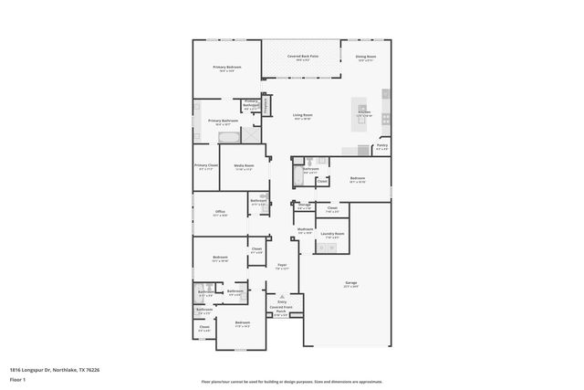 1816 LONGSPUR Drive, Argyle, TX 76226