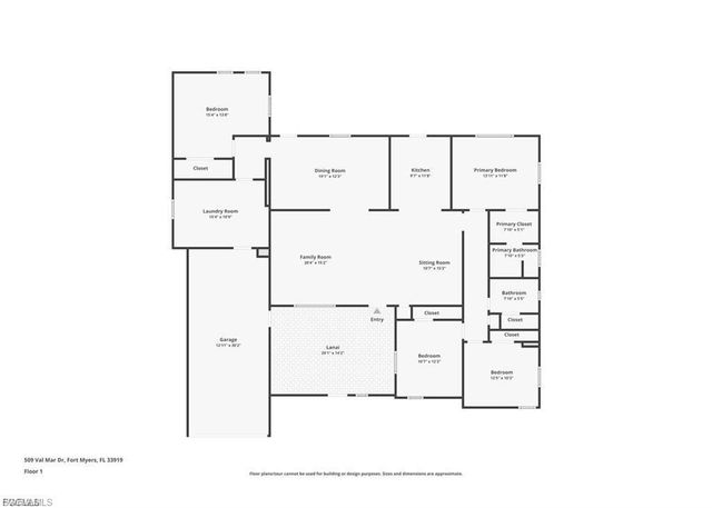 509 Val Mar DR, Fort Myers, FL 33919