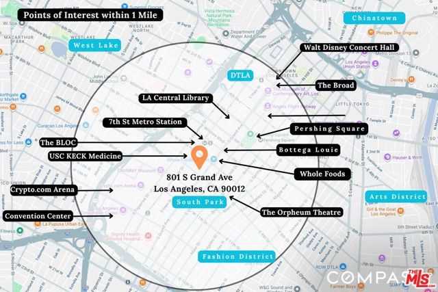 801 S Grand Avenue 1508, Los Angeles, CA 90017