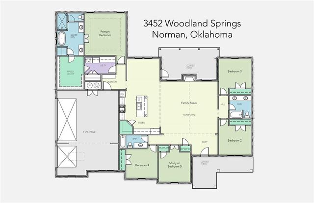 3452 Woodland Springs Drive, Norman, OK 73072