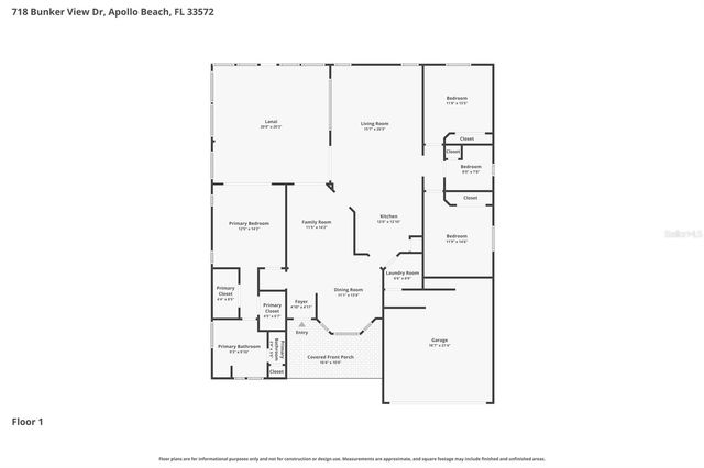 718 BUNKER VIEW DRIVE, Apollo Beach, FL 33572