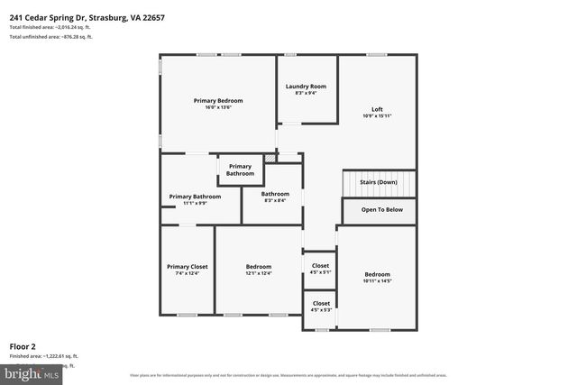 241 CEDAR SPRING DR, Strasburg, VA 22657