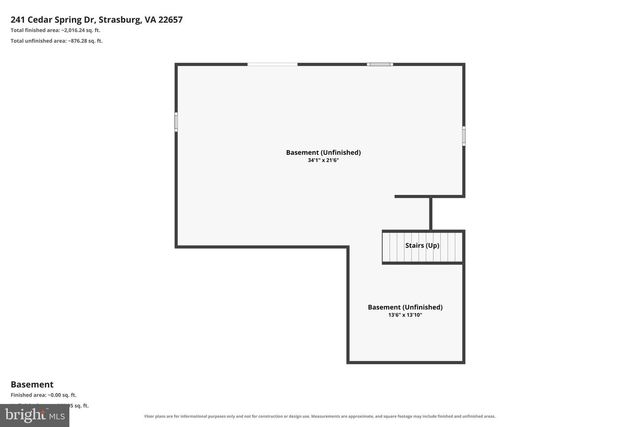 241 CEDAR SPRING DR, Strasburg, VA 22657