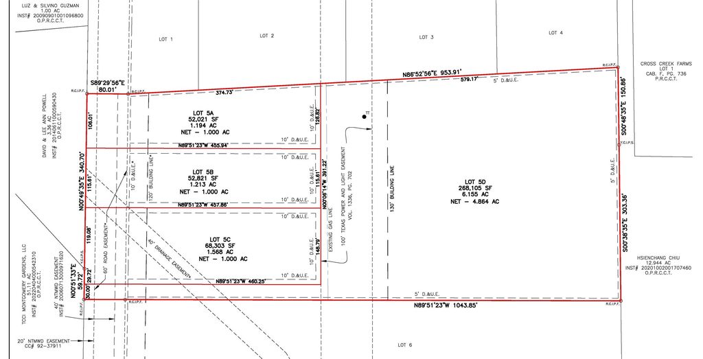 1353 Park Meadows Drive LOT-5D, Nevada, TX 75173