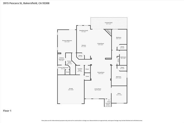 3915 Pescara Street, Bakersfield, CA 93308