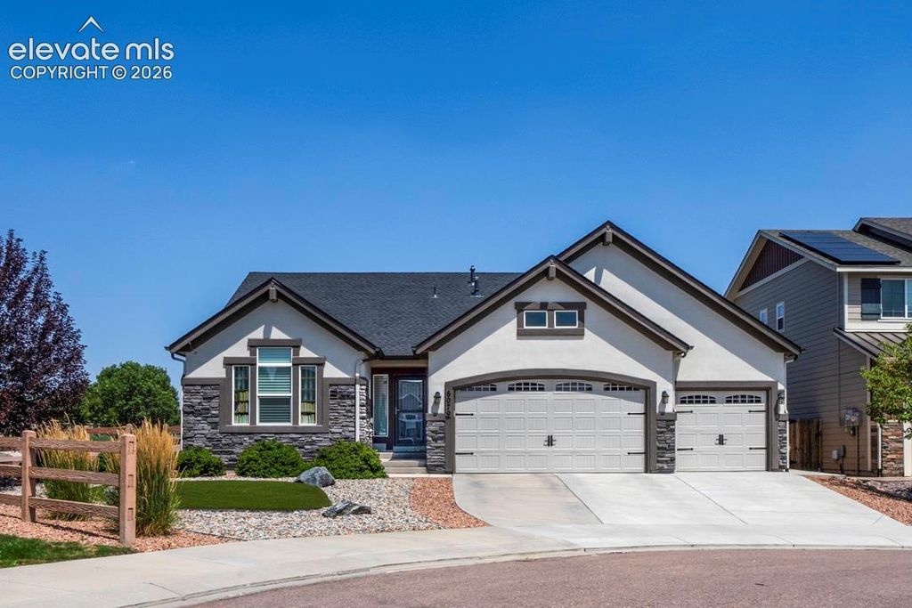 6079 Trappers Tale Court, Colorado Springs, CO 80923 — exterior