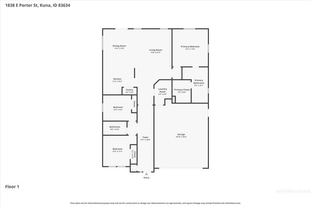 1838 E Porter St, Kuna, ID 83634