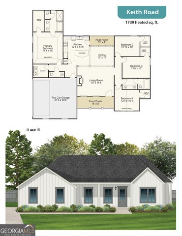 6323 Keith Road, Hogansville, GA 30230