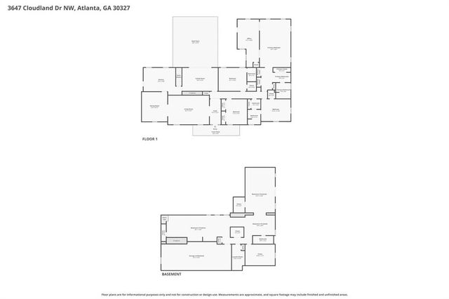 3647 Cloudland Drive NW, Atlanta, GA 30327