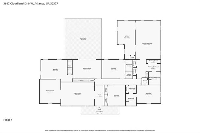 3647 Cloudland Drive NW, Atlanta, GA 30327