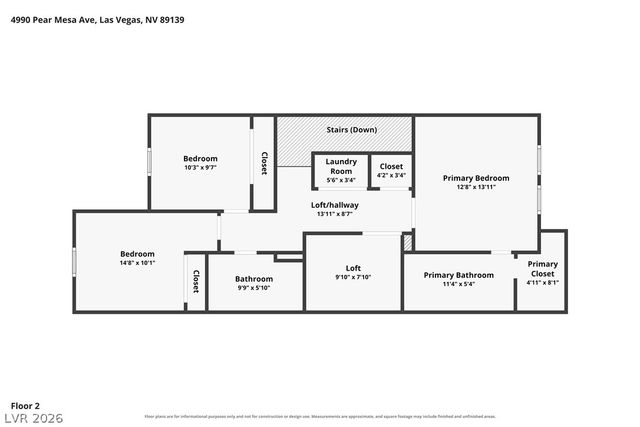 4990 Pear Mesa Avenue, Las Vegas, NV 89139