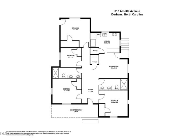 615 Arnette Avenue, Durham, NC 27701