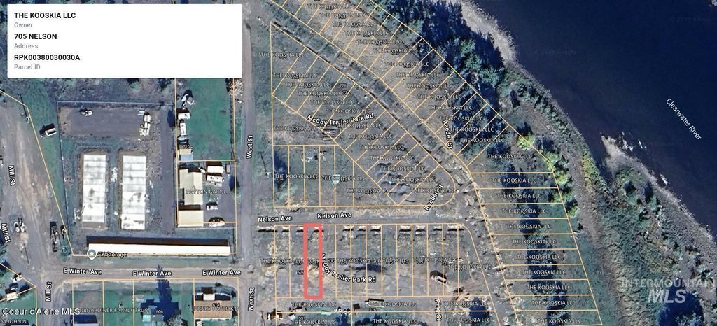 705 Nelson Street, Kooskia, ID 83539