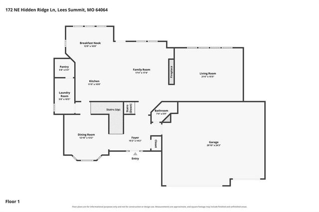 172 NE Hidden Ridge Lane, Lee's Summit, MO 64064