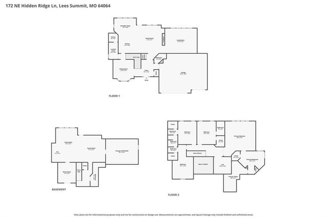 172 NE Hidden Ridge Lane, Lee's Summit, MO 64064