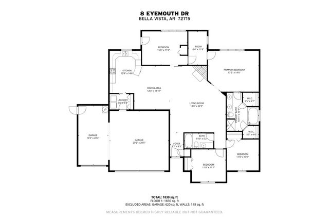 8 Eyemouth Drive, Bella Vista, AR 72715