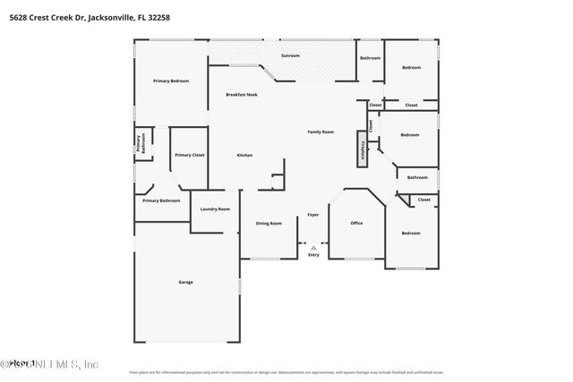 5628 CREST CREEK Drive, Jacksonville, FL 32258