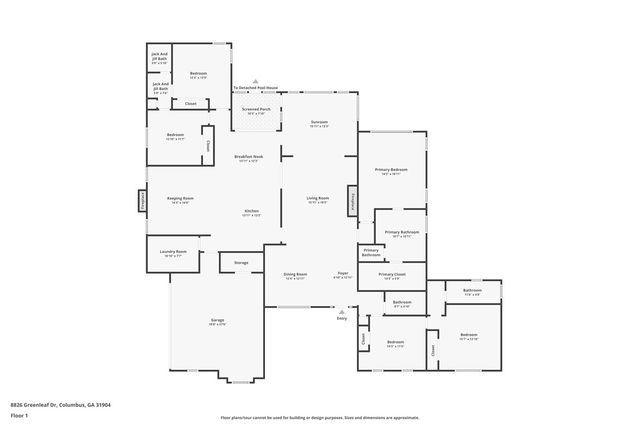 8826 Greenleaf Drive, Columbus, GA 31904